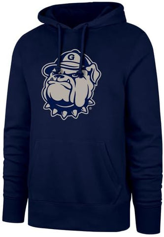 47 NCAA Georgetown Hoyas Imprint Headline Hoodie - Navy