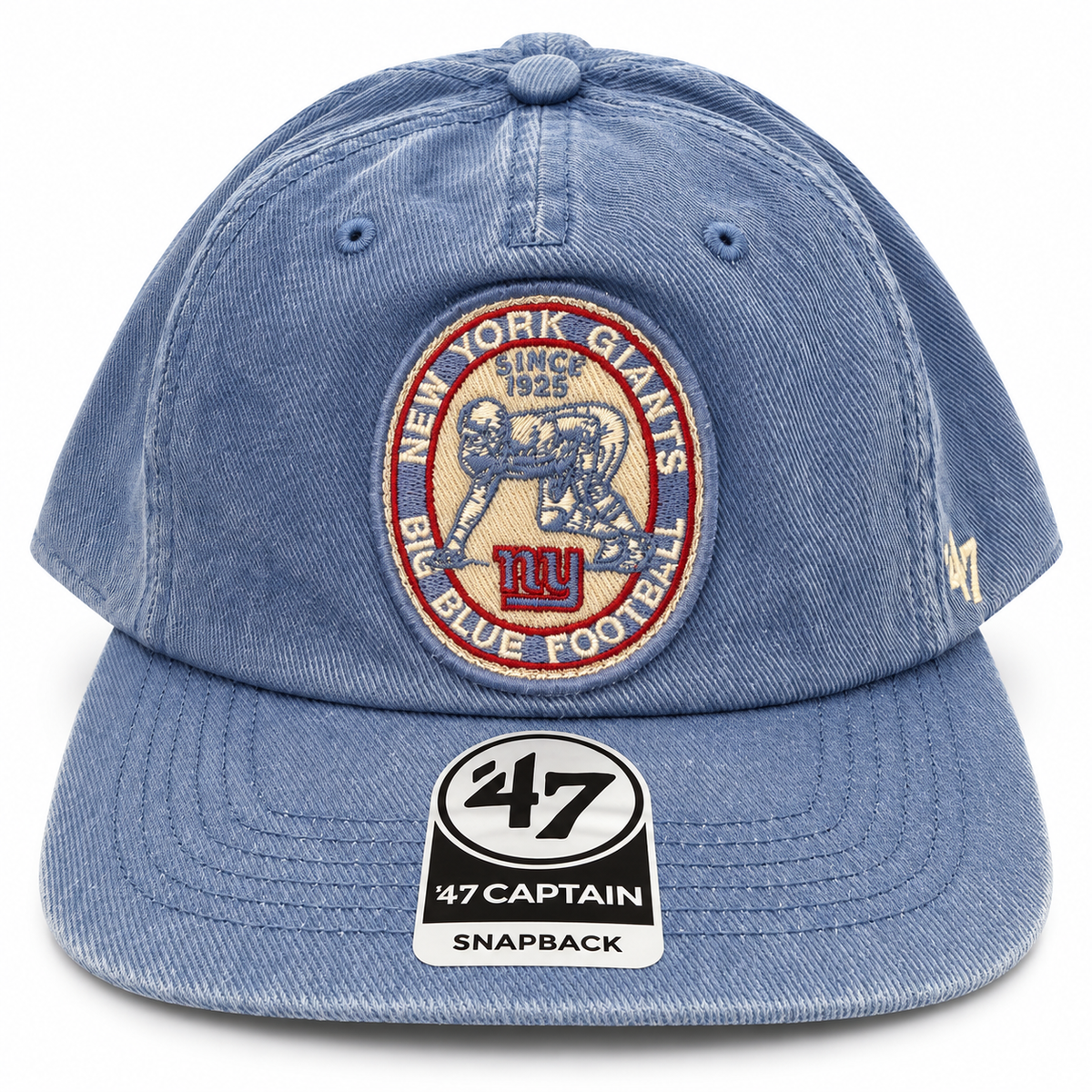 '47 brand new york giants boot path captain snapback hat