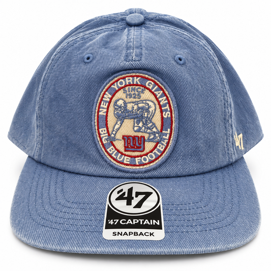 '47 brand new york giants boot path captain snapback hat