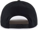 '47 NFL Las Vegas Raiders Foundational Sandstone Script Hitch RF Adjustable Snapback Hat - Black