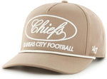 '47 NFL Kansas City Chiefs Foundational Hitch RF Adjustable Snapback Hat - Khaki