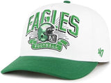 '47 NFL Philadelphia Eagles Prime Play Hitch RF Adjustable Snapback Hat - White