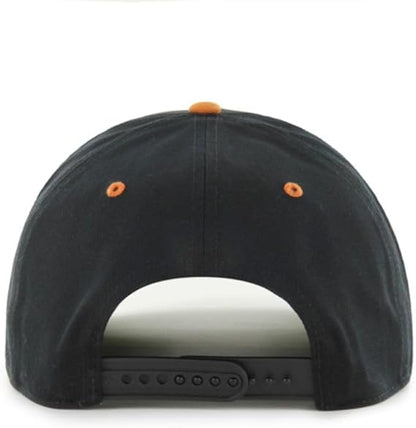 47 NCAA Texas Longhorns Super Hitch Adjustable Snapback Hat - Black/Orange