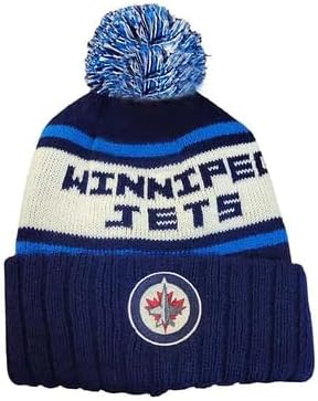 American Needle NHL Knit Hat Pillow Line Winnipeg Jets - Blue