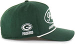 '47 NFL Green Bay Packers Foundational Sandstone Script Hitch RF Adjustable Snapback Hat - Green