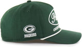 '47 NFL Green Bay Packers Foundational Sandstone Script Hitch RF Adjustable Snapback Hat - Green