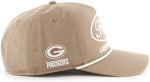 '47 NFL Green Bay Packers Foundational Hitch RF Adjustable Snapback Hat - Khaki