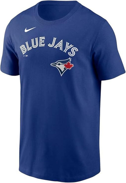 Nike MLB Ernie Clement Toronto Blue Jays Name & Number T-Shirt - Royal Blue