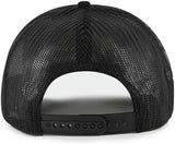 '47 NFL Detroit Lions Double Header Rope Mesh Adjustable Snapback Hat - Black