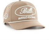 '47 NFL Buffalo Bills Foundational Hitch RF Adjustable Snapback Hat - Khaki