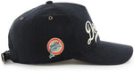 '47 NFL Miami Dolphins Golden Age Cord Hitch RF Adjustable Hat - Black