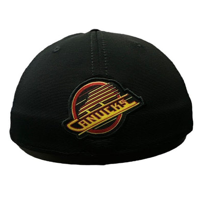 American Needle NHL Vancouver Canucks Stretch Fit Hat - Black