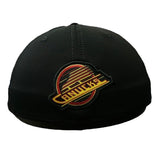 American Needle NHL Vancouver Canucks Stretch Fit Hat - Black