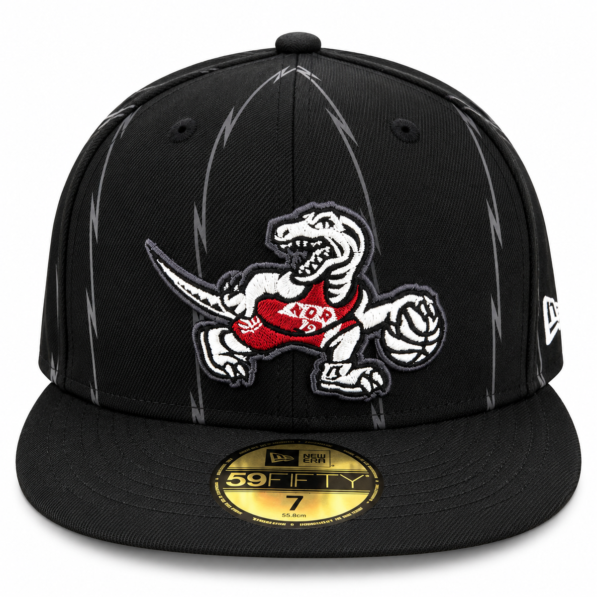 New Era NBA Toronto Raptors Hardwood Classics 59FIFTY Fitted Hat – Black