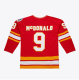 Mitchell & Ness NHL Lanny McDonald Calgary Flames 1989 Stanley Cup Finals Jersey - Red