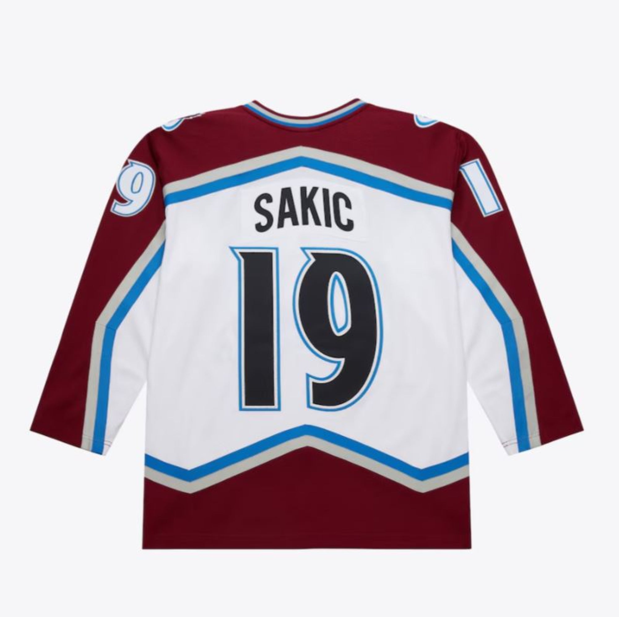 Mitchell & Ness NHL Joe Sakic Colorado Avalanche 2001 Stanley Cup