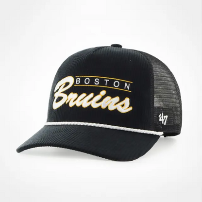 '47 Boston Bruins Double Header Mesh Hat
