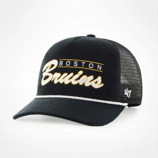 '47 Boston Bruins Double Header Mesh Hat