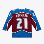 Mitchell & Ness NHL Peter Forsberg Colorado Avalanche 1996 Stanley Cup Finals Jersey - Maroon