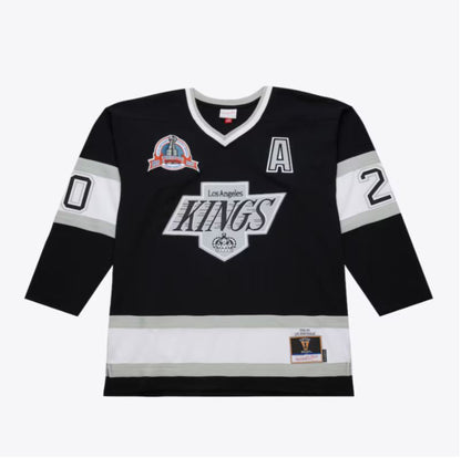 Mitchell & Ness NHL Luc Robitaille Los Angeles Kings 1993 Stanley Cup Final Jersey - Black