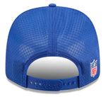 New Era NFL Buffalo Bills 2025 Sideline 9SEVENTY Trucker Adjustable Hat - Blue
