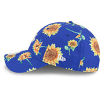 New Era Women's MLB Toronto Blue Jays Sunflower 9TWENTY Adjustable Hat - Blue