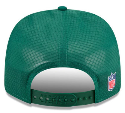 New Era NFL New York Jets 2025 Sideline 9SEVENTY Trucker Adjustable Hat - Green