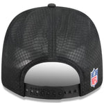 New Era NFL Cincinnati Bengals 2025 Sideline 9SEVENTY Trucker Adjustable Hat - Black