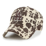 '47 MLB Los Angeles Dodgers Bessie Clean Up Adjustable Hat - Brown/Beige