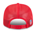 New Era NFL Kansas City Chiefs 2025 Sideline 9SEVENTY Trucker Adjustable Hat - Red