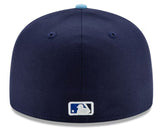 New Era 59FIFTY MLB Toronto Blue Jays 2025 Two Tone Postseason Fitted Hat - Royal/Powder Blue