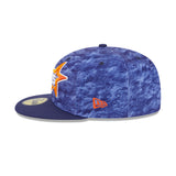New Era Men's MLB Houston Astros City Connect Fan Pack 59FIFTY Fitted Hat - Blue
