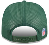 New Era NFL Green Bay Packers 2025 Sideline 9SEVENTY Trucker Adjustable Hat - Green