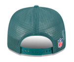 New Era NFL Philadelphia Eagles 2025 Sideline 9SEVENTY Trucker Adjustable Hat - Green