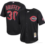 Mitchell & Ness MLB Cincinnati Reds Ken Griffey Jr. Jersey - Black