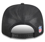 New Era NFL Philadelphia Eagles 2025 Sideline 9SEVENTY Trucker Adjustable Hat - Black