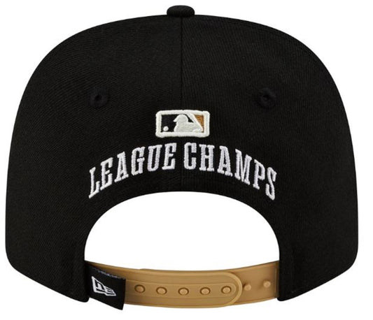 New Era MLB Toronto Blue Jays 2025 ALCS Champions 9SEVENTY Stretch Snap Adjustable Cap - Black