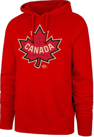'47 Canada 4 Nations Face-Off Imprint Headline Hoodie - Red