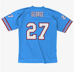 Mitchell & Ness Eddie George Tennessee Oilers Legacy Player Jersey - Light Blue