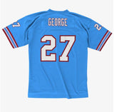 Mitchell & Ness Eddie George Tennessee Oilers Legacy Player Jersey - Light Blue