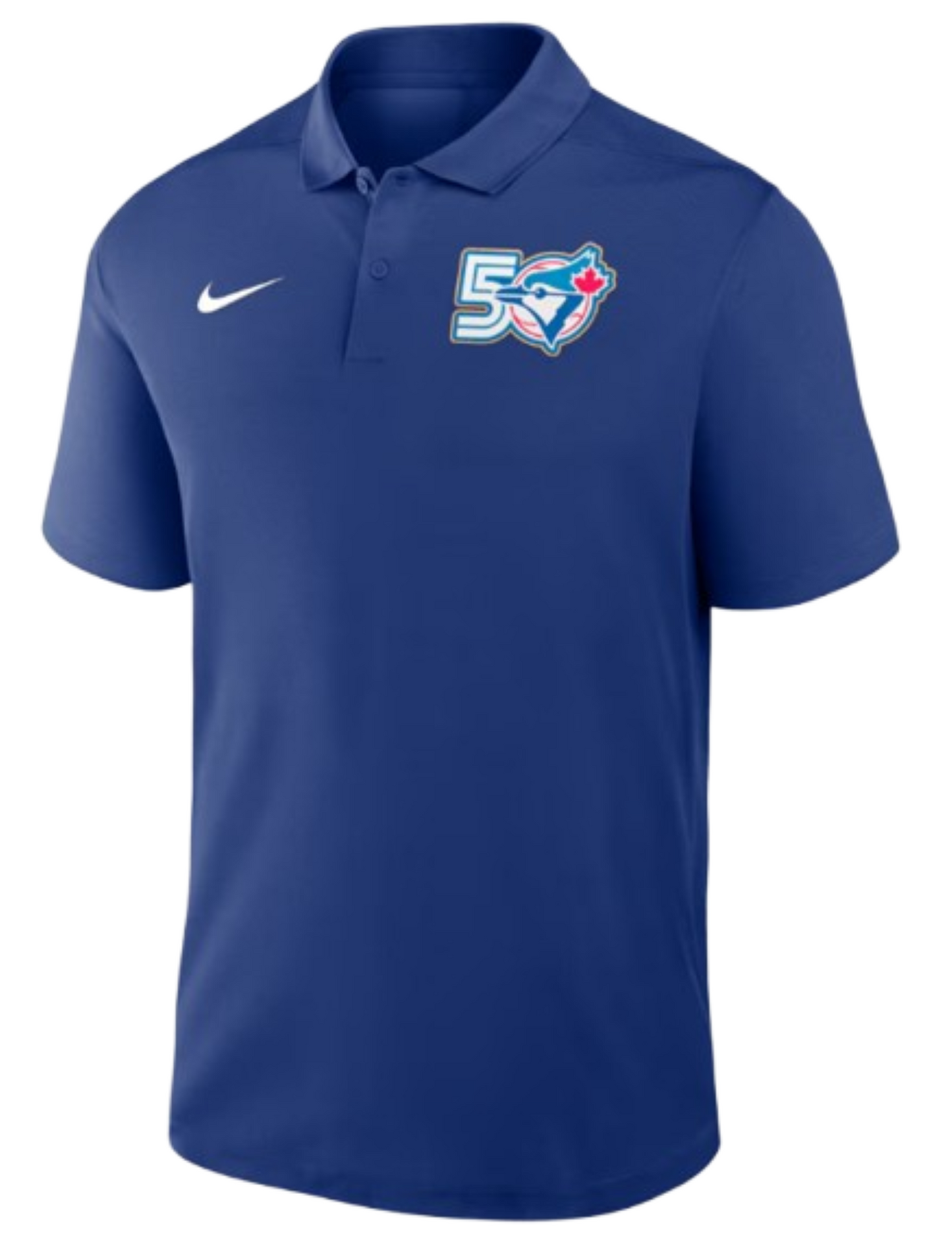 Nike MLB Toronto Blue Jays 50th Season Victory Dri-FIT Polo - Royal Blue