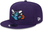 New Era NBA Charlotte Hornets Classic Edition 2023/24 9FIFTY Adjustable Snapback Hat - Purple