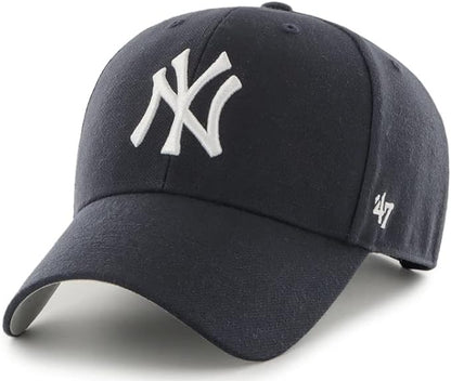 47  Yankees Cooperstown World Series Sure Shot MVP Adjustable Hat - One Size Navy