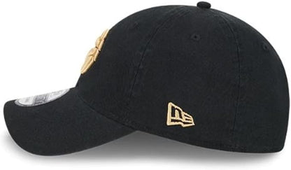 New Era NBA Toronto Raptors 2023-24 City Edition 9TWENTY Black Adjustable Hat