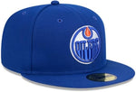 New Era NHL Edmonton Oilers Core 59FIFTY Fitted Hat - Royal