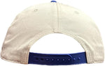 American Needle NHL Edmonton Oilers Roscoe Rope Adjustable Snapback Hat - Cream/Blue