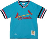 Mitchell & Ness Men's St. Louis Cardinals Ozzie Smith 1982 Cooperstown Collection Authentic Jersey - Blue