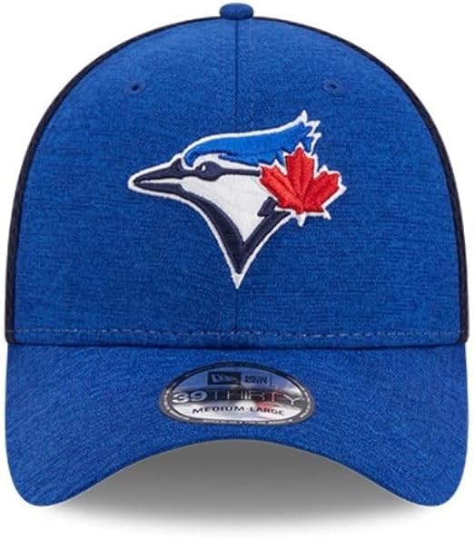 New Era Youth MLB Toronto Blue Jays Junior Shadow Neo 39THIRTY Flex Hat - Royal/Navy