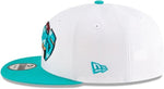 New Era 9FIFTY NBA 2024 Memphis Grizzlies Classic Edition Snapback Hat - White/Blue
