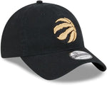 New Era NBA Toronto Raptors 2023-24 City Edition 9TWENTY Black Adjustable Hat
